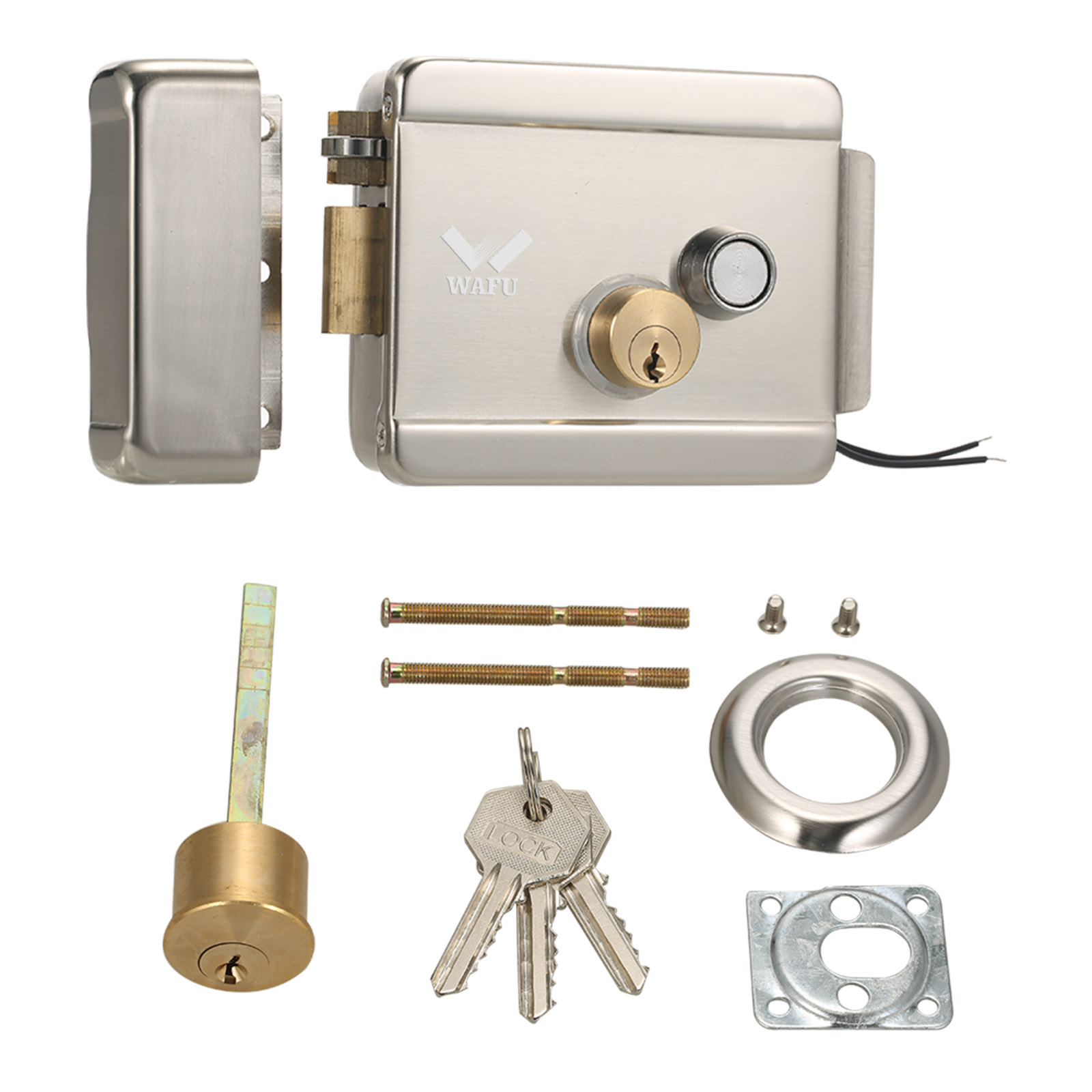Home Security Deals - WAFU Smart Electric Gate Door Lock