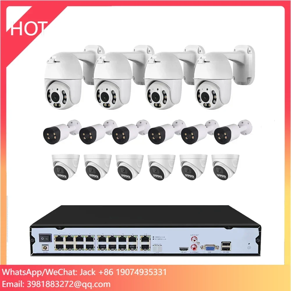Home Security Video Recording Systems - 8MP 4K Ai Face Detection Security