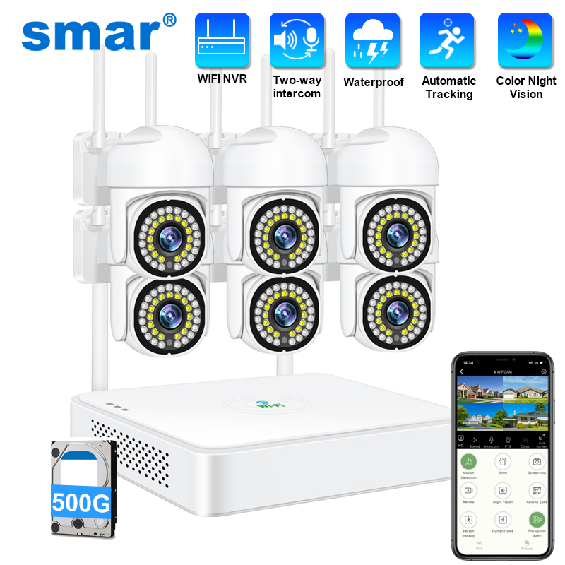 Home Security Business - Smar 3MP Wireless CCTV Security Camera