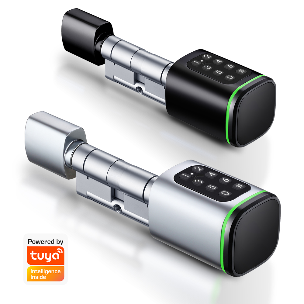Home Security Deals - Smart Cylinder Lock Tuya 60-90mm Electric