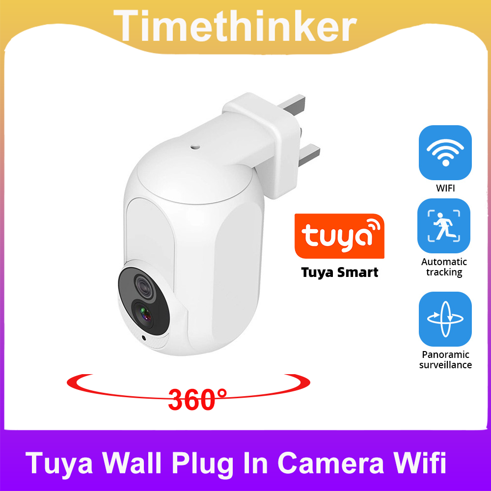 Home Security Google Camera - Timethinker Wifi 360° Camera Wall Plug