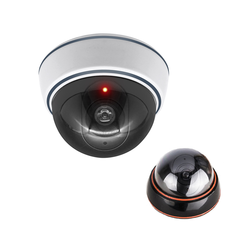 Home Security Deals - Creative Black/White Fake Dome Camera Simulation