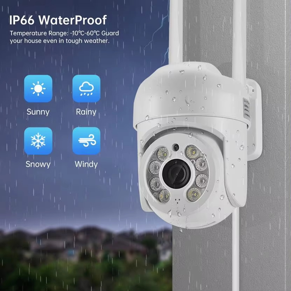 ICsee 4MP Wireless PTZ Securit - Home Security Lidar ulasan dan harga