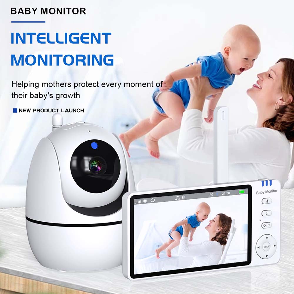 5 Inch Video Baby Monitor Indo - Home Security Deals ulasan dan harga