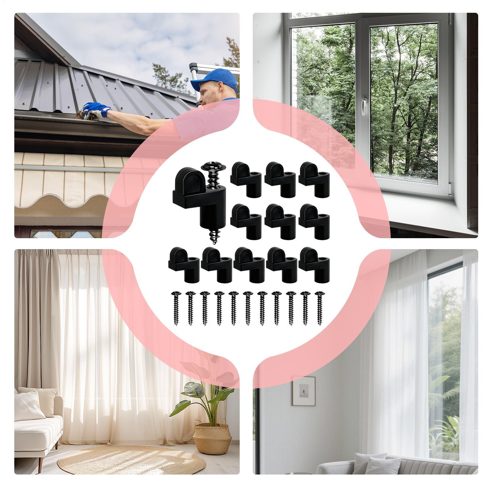 Window Screen Clips 3/8-Inch L - Home Security Ring ulasan dan harga