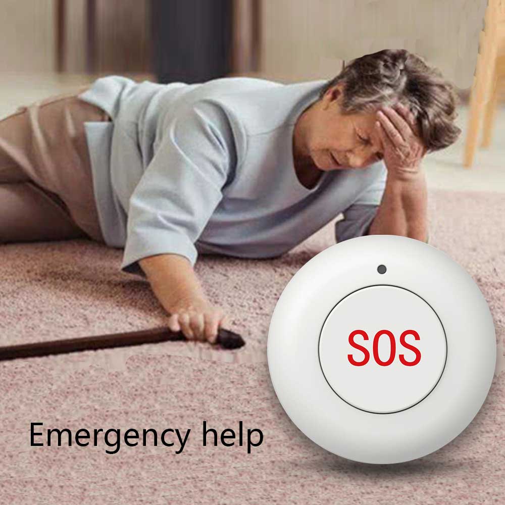 Wireless SOS Button Smart Home - Home Security Business ulasan dan harga