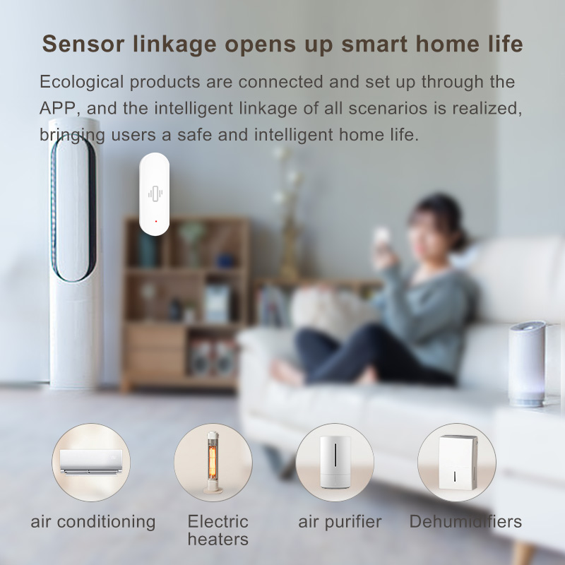 Tuya WiFi Vibration Sensor, Se - Home Security App ulasan dan harga