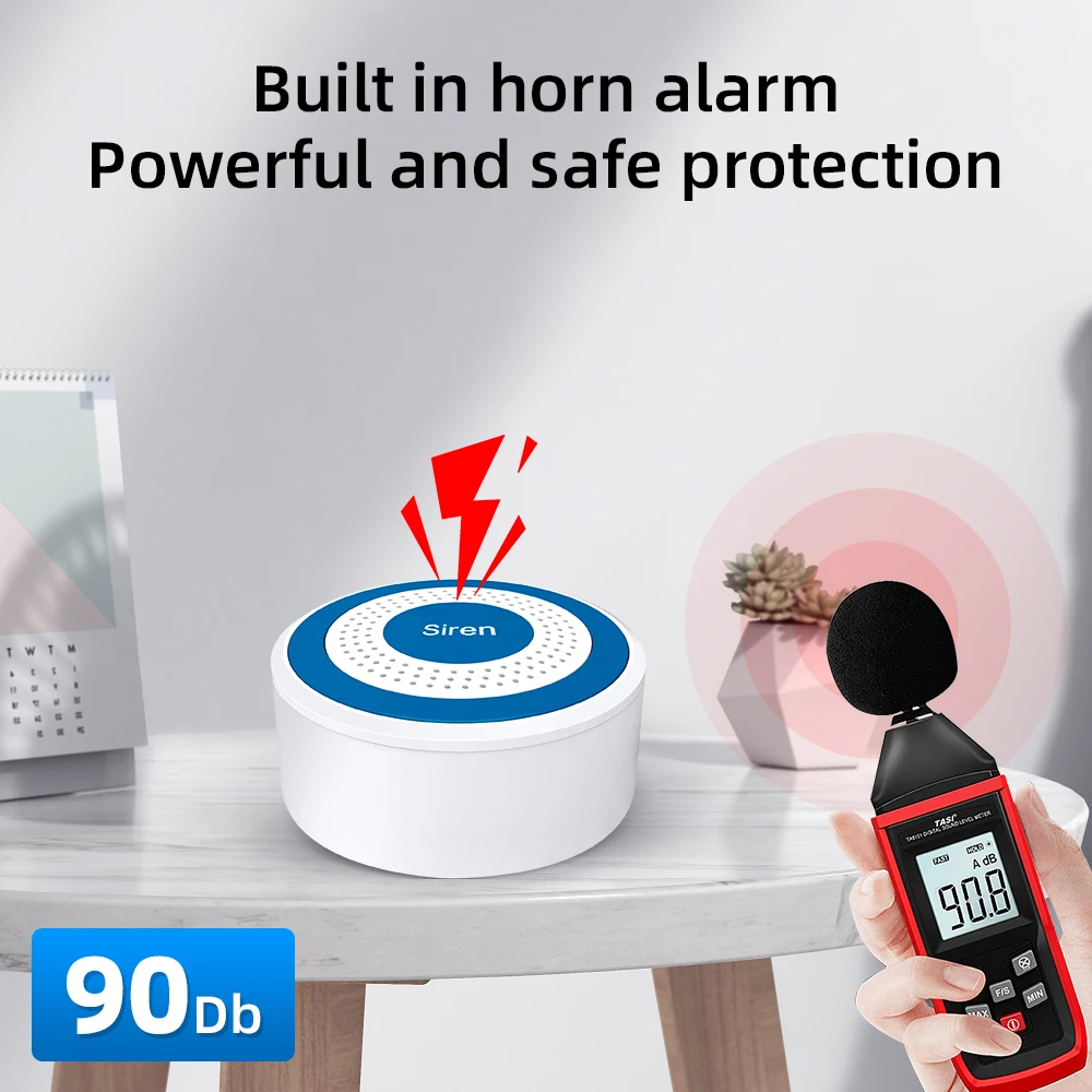 MULO Mini Alarm Siren Wireless - Home Security Deals ulasan dan harga