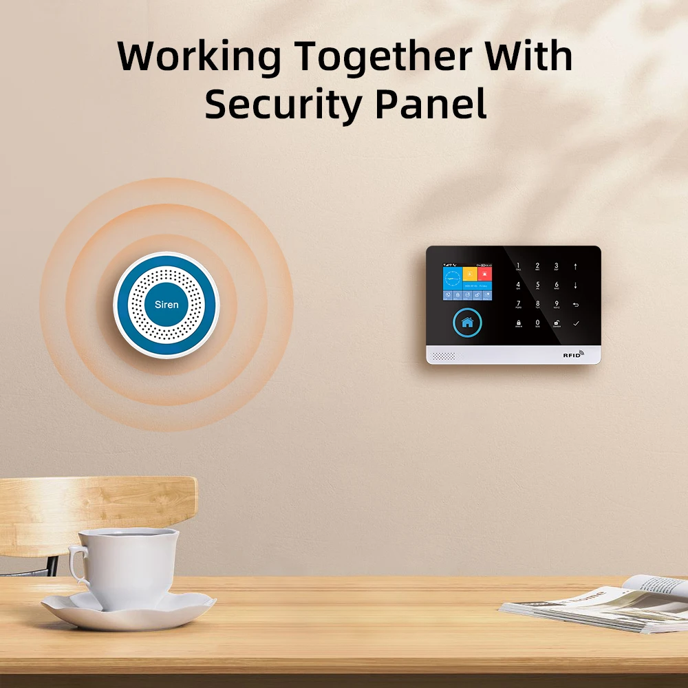 MULO Mini Alarm Siren Wireless - Home Security Deals ulasan dan harga