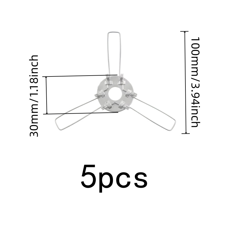 5 pcs 100mm Lampshade Spring C - Home Security Firms ulasan dan harga