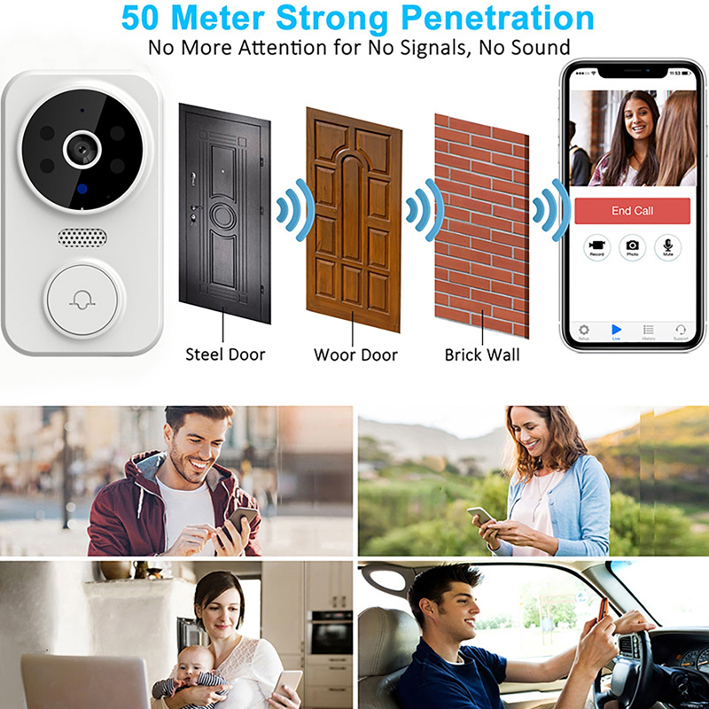 WiFi Smart Video Doorbell Came - Home Security Lidar ulasan dan harga