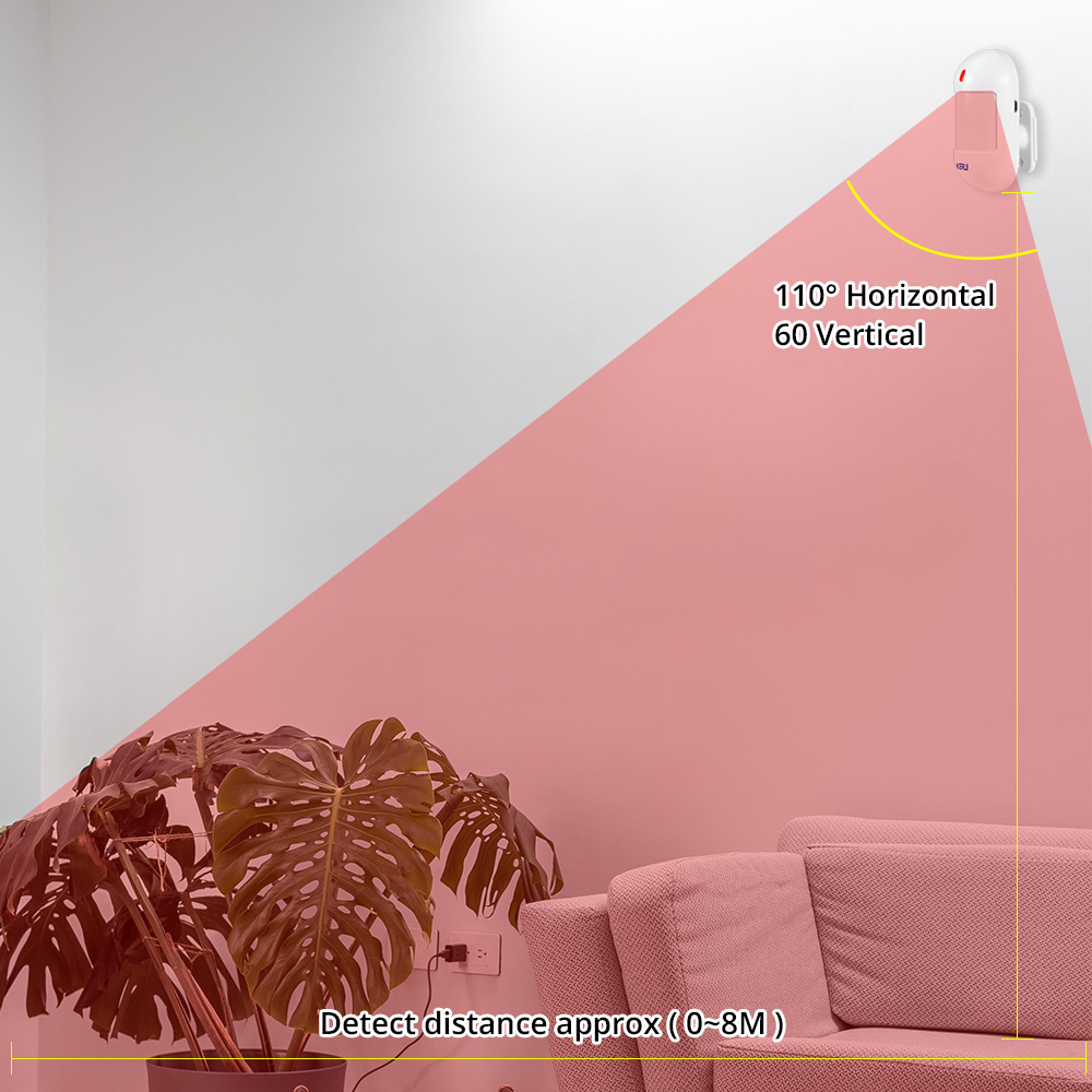KERUI Wireless PIR Motion Sens - Home Security Deals ulasan dan harga