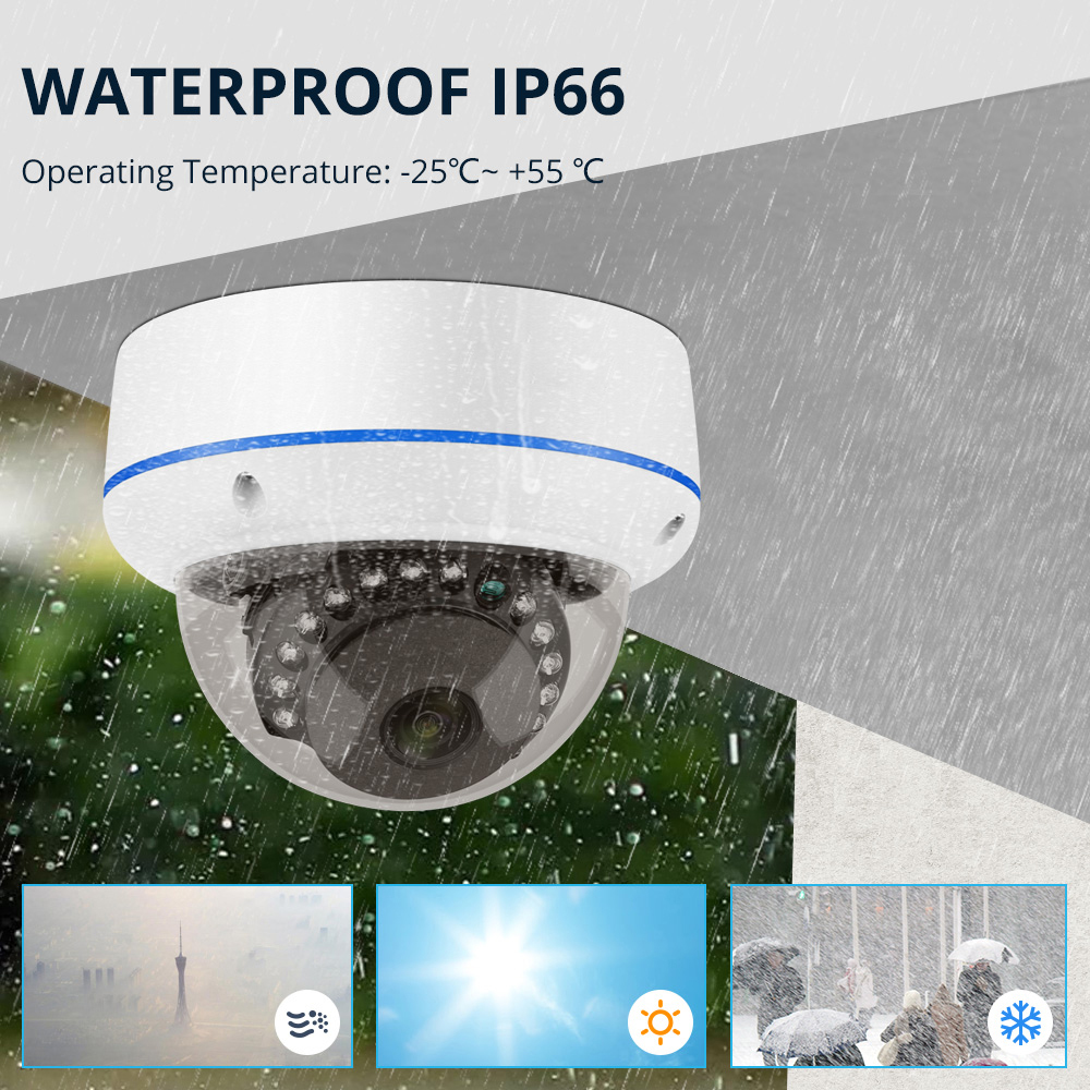 8CH 5MP POE Dome Security Came - Home Security Video Recording Systems ulasan dan harga