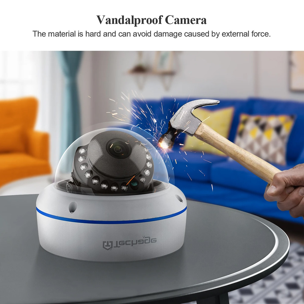 8CH 5MP POE Dome Security Came - Home Security Video Recording Systems ulasan dan harga