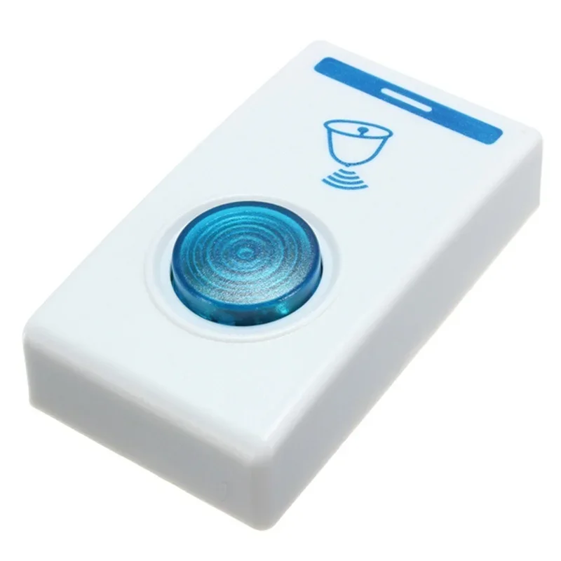Wireless Doorbell LED 2 Button - Home Security Ring ulasan dan harga