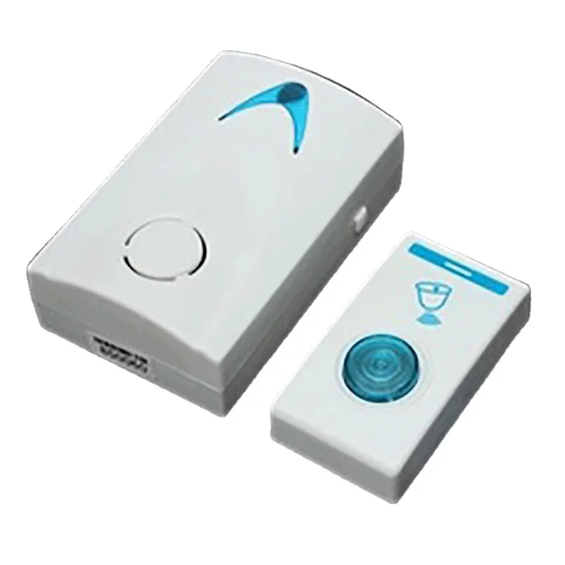 Wireless Doorbell LED 2 Button - Home Security Ring ulasan dan harga