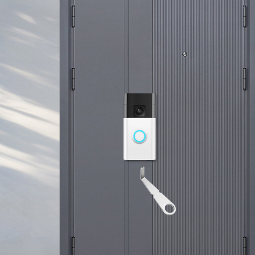 Silver Video Doorbell Key For  - Home Security Ring ulasan dan harga