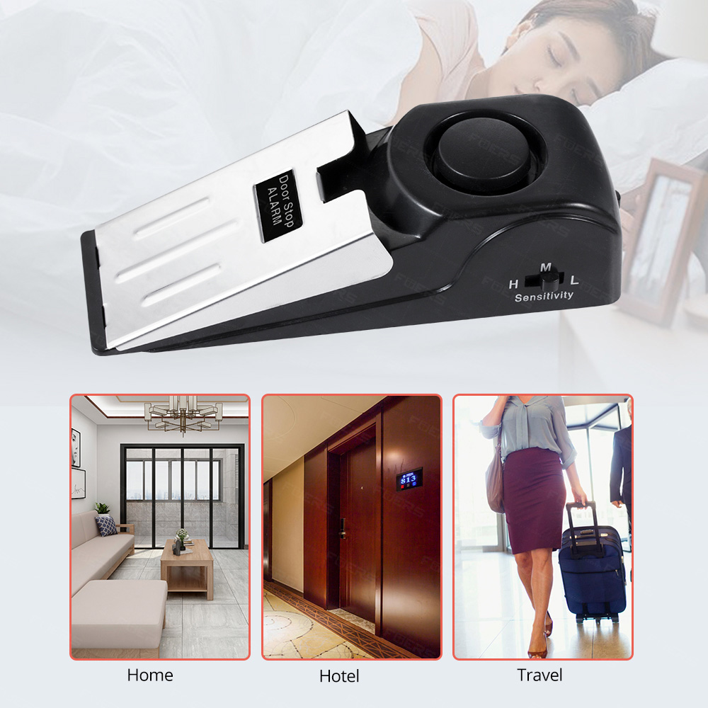 FUERS Door Stop Alarm System 1 - Home Security Deals ulasan dan harga