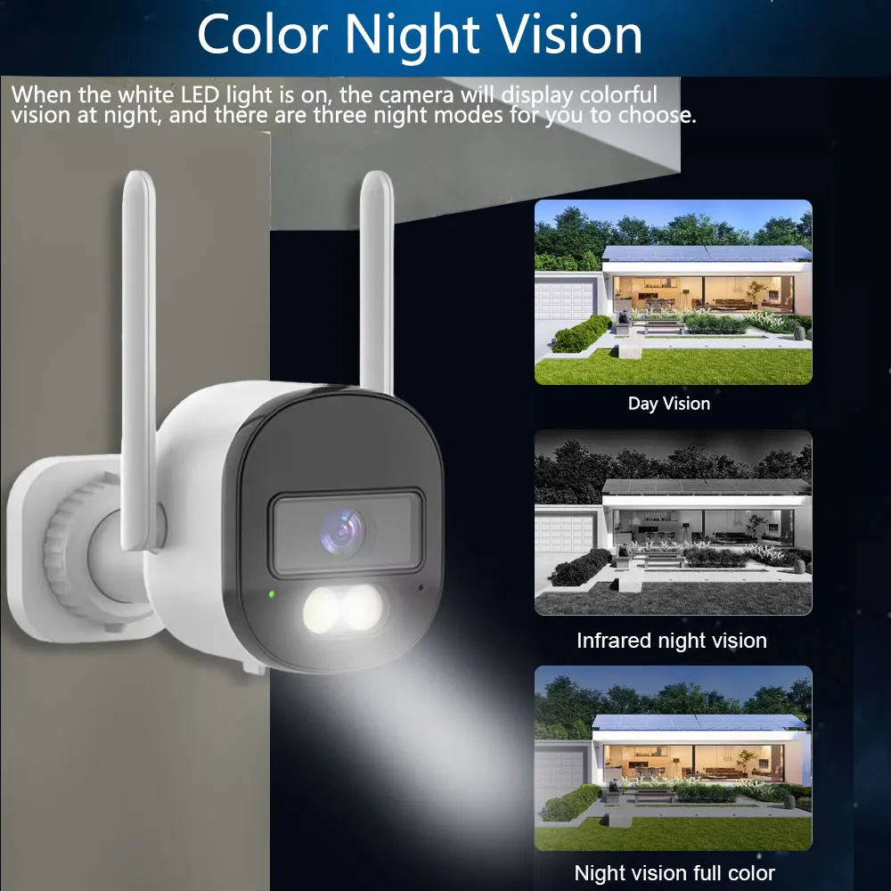 Tuya Bullet Camera Outdoor 5MP - Home Security Lidar ulasan dan harga