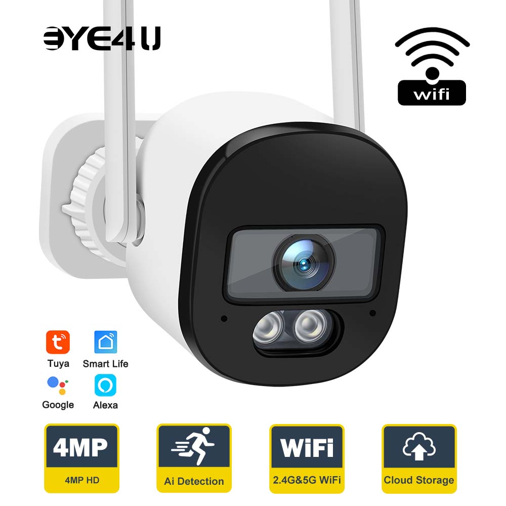 Tuya 4MP Bullet Security Camer - Home Security Google Camera ulasan dan harga