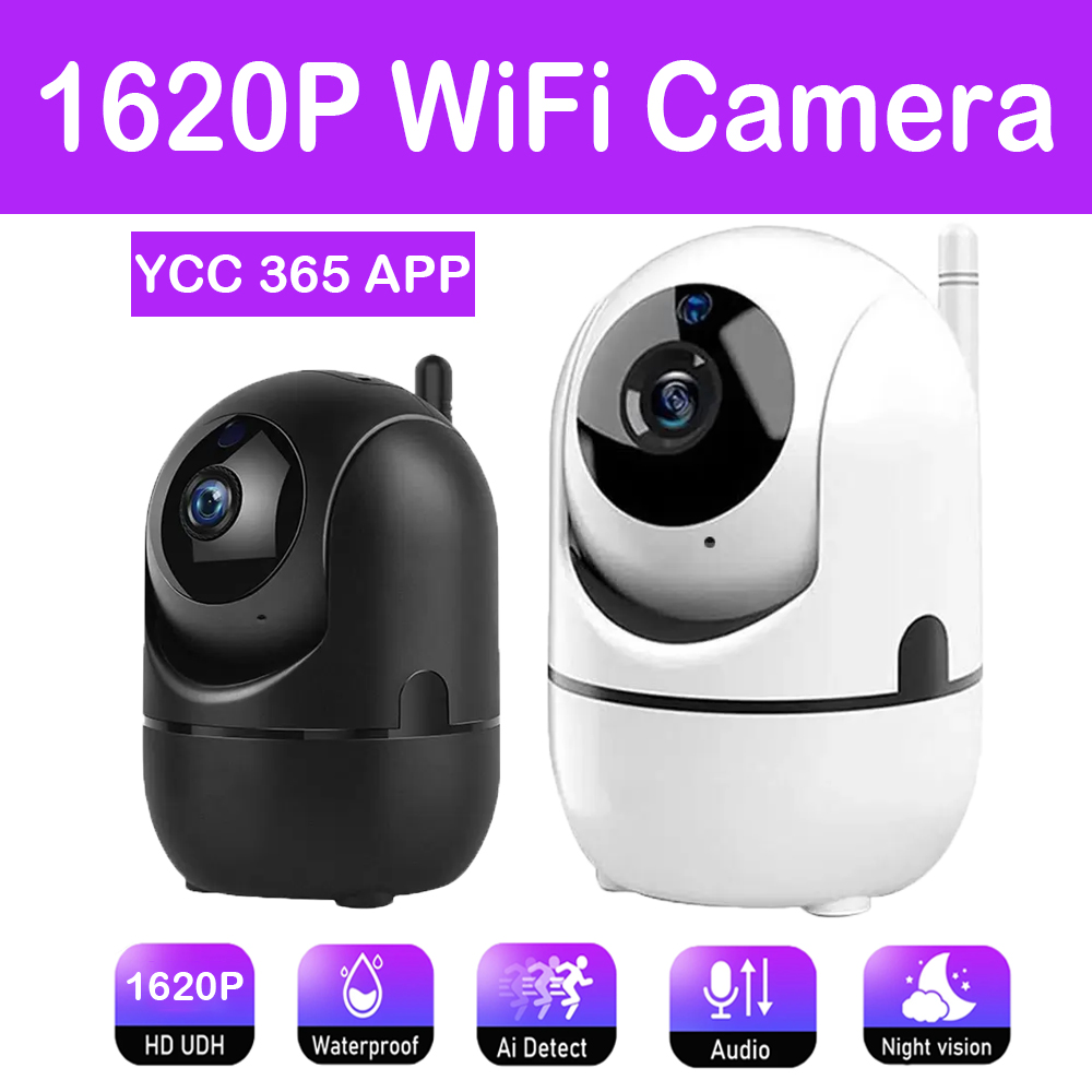 Wifi IP Camera YCC365 Plus Sma - Home Security Lidar ulasan dan harga