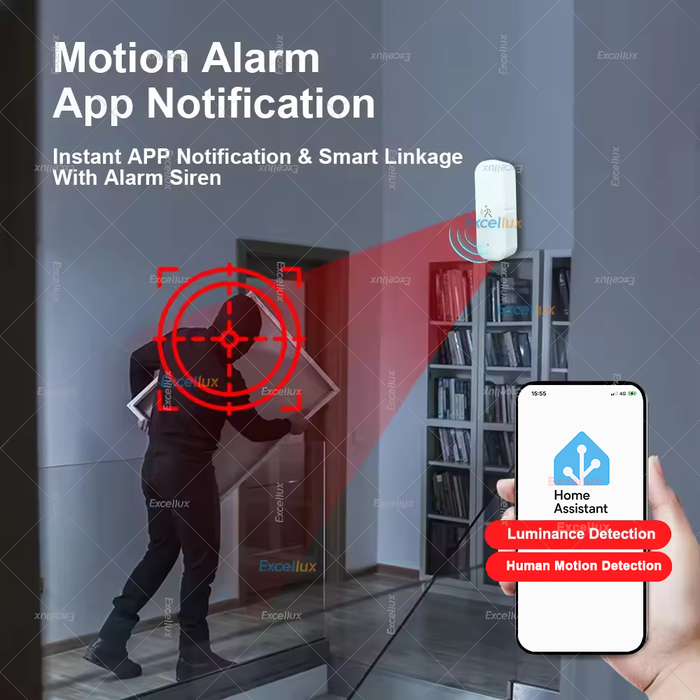 Smart ZigBee Motion Sensor Rad - Home Security App ulasan dan harga