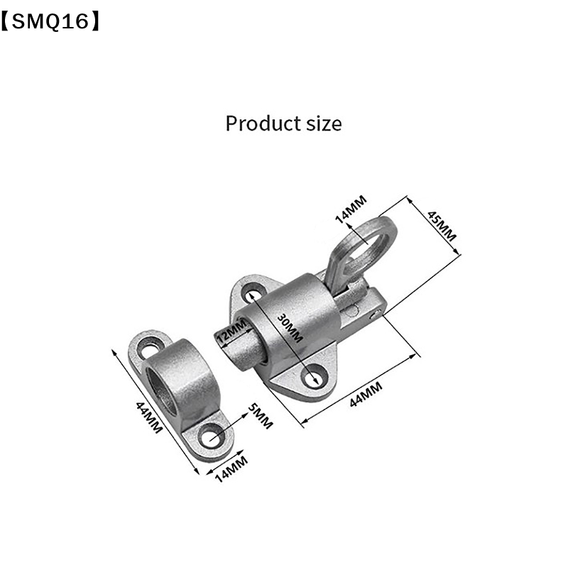 Automatic Door Bolt Latch Home - Home Security Ring ulasan dan harga