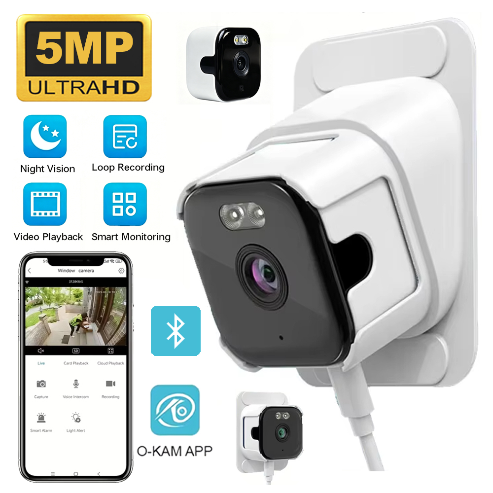 5MP Window Security Camera 5GH - Home Security Google Camera ulasan dan harga