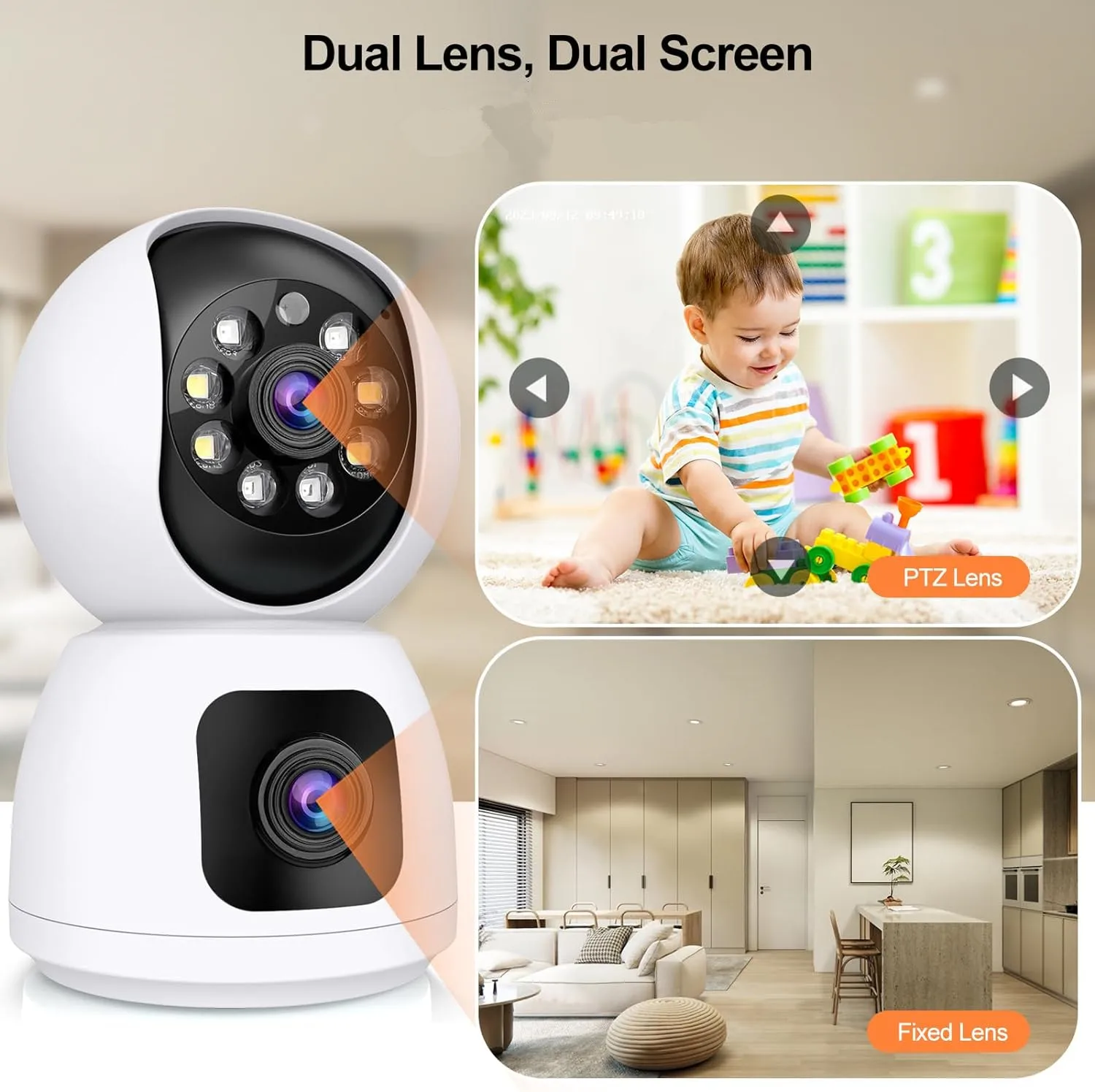 Tuya  4K 8MP HD WiFi Camera In - Home Security Google Camera ulasan dan harga