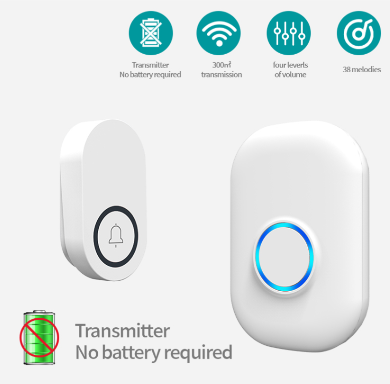 58Ringtone Self-Power Wireless - Home Security Ring ulasan dan harga