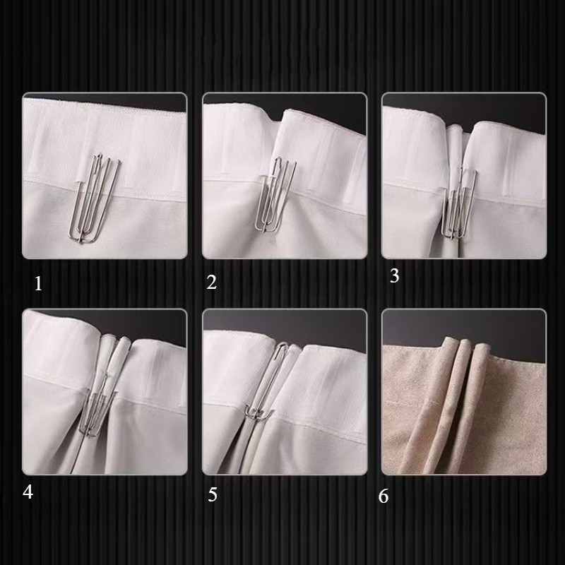 59 pcs Pleat Drapery Hooks Fir - Home Security Firms ulasan dan harga