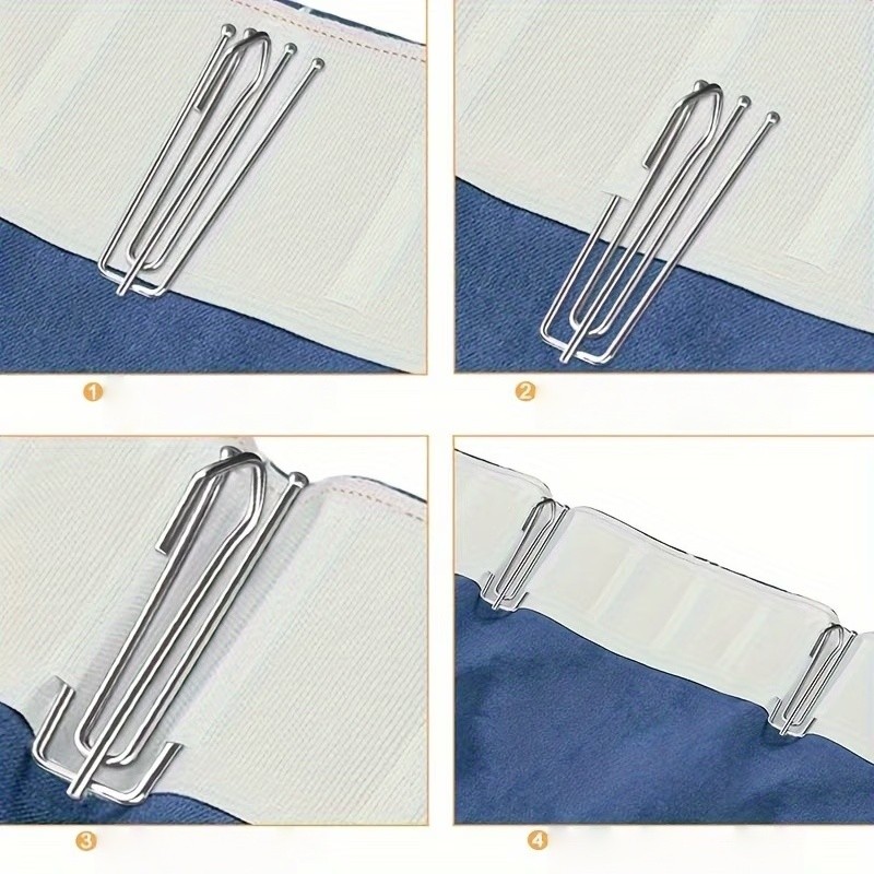 59 pcs Pleat Drapery Hooks Fir - Home Security Firms ulasan dan harga