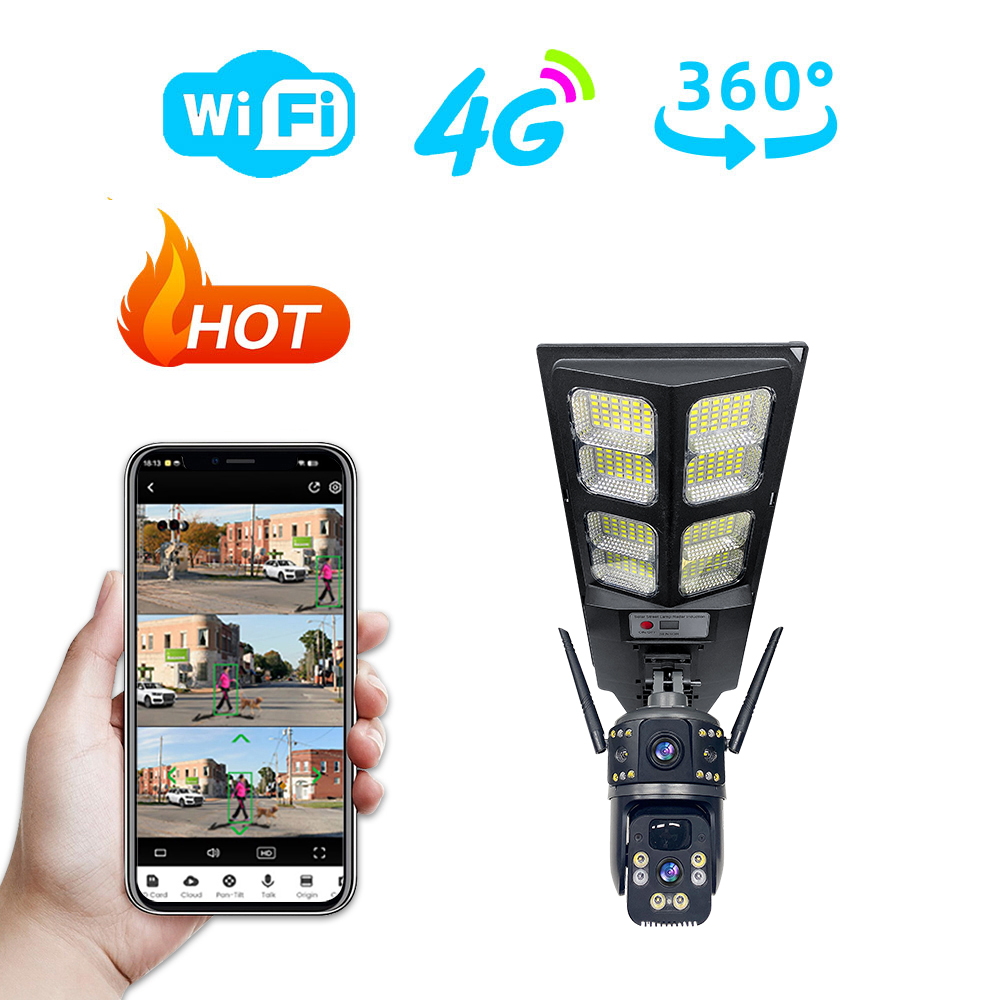 Leshine 3MP 4G Dual Lens Camer - Home Security Business ulasan dan harga