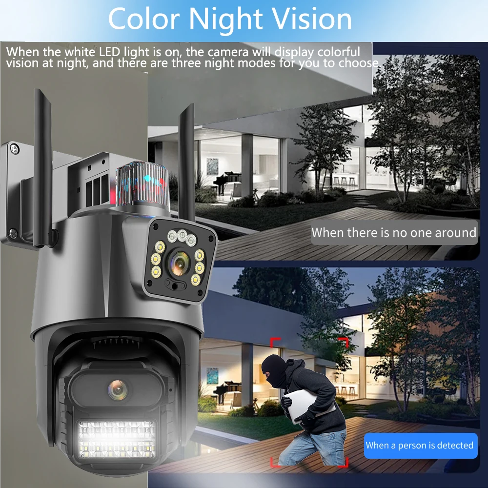 10CH POE NVR 8MP 4K PTZ Securi - Home Security Video Recording Systems ulasan dan harga