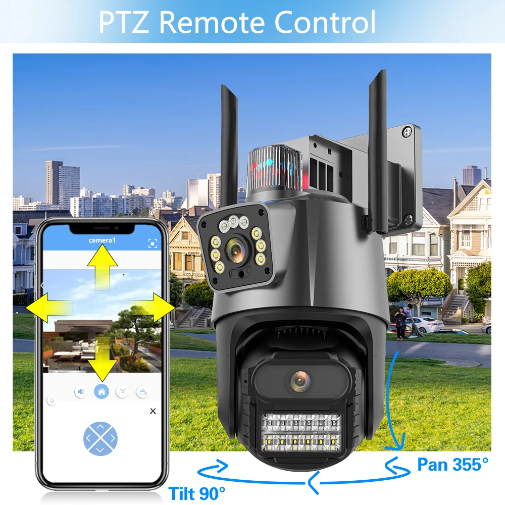 10CH POE NVR 8MP 4K PTZ Securi - Home Security Video Recording Systems ulasan dan harga