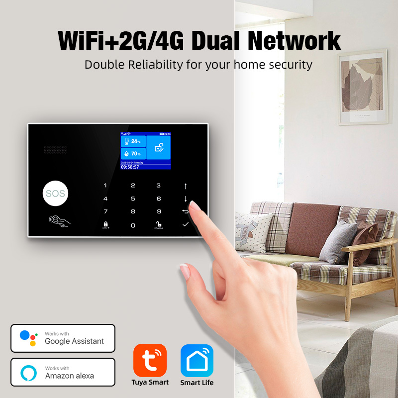 KERUI 4G Alarm with Doorbell R - Home Security Ring ulasan dan harga
