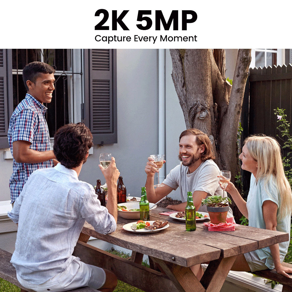 2K Tuya Solar Security Camera  - Home Security Google Camera ulasan dan harga
