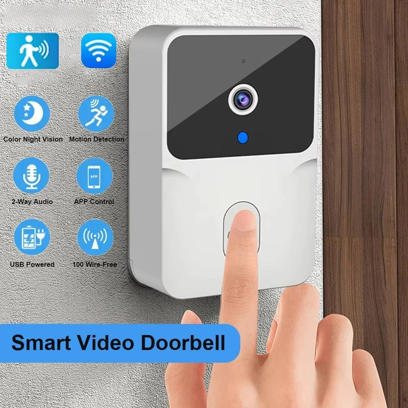 Smart Home WiFi Video Doorbell - Home Security Lidar ulasan dan harga