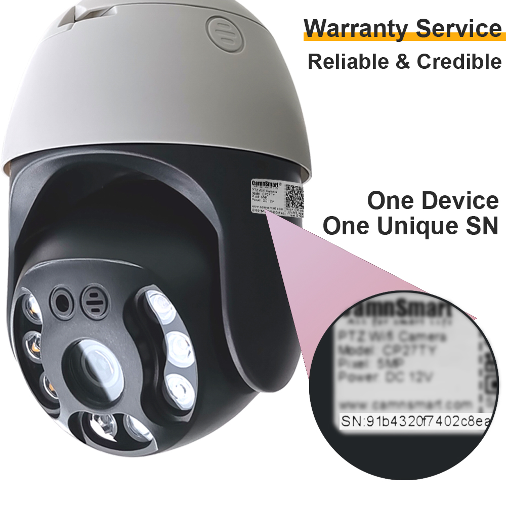 Camnsmart Tuya 5MP Alexa Wifi  - Home Security Lidar ulasan dan harga