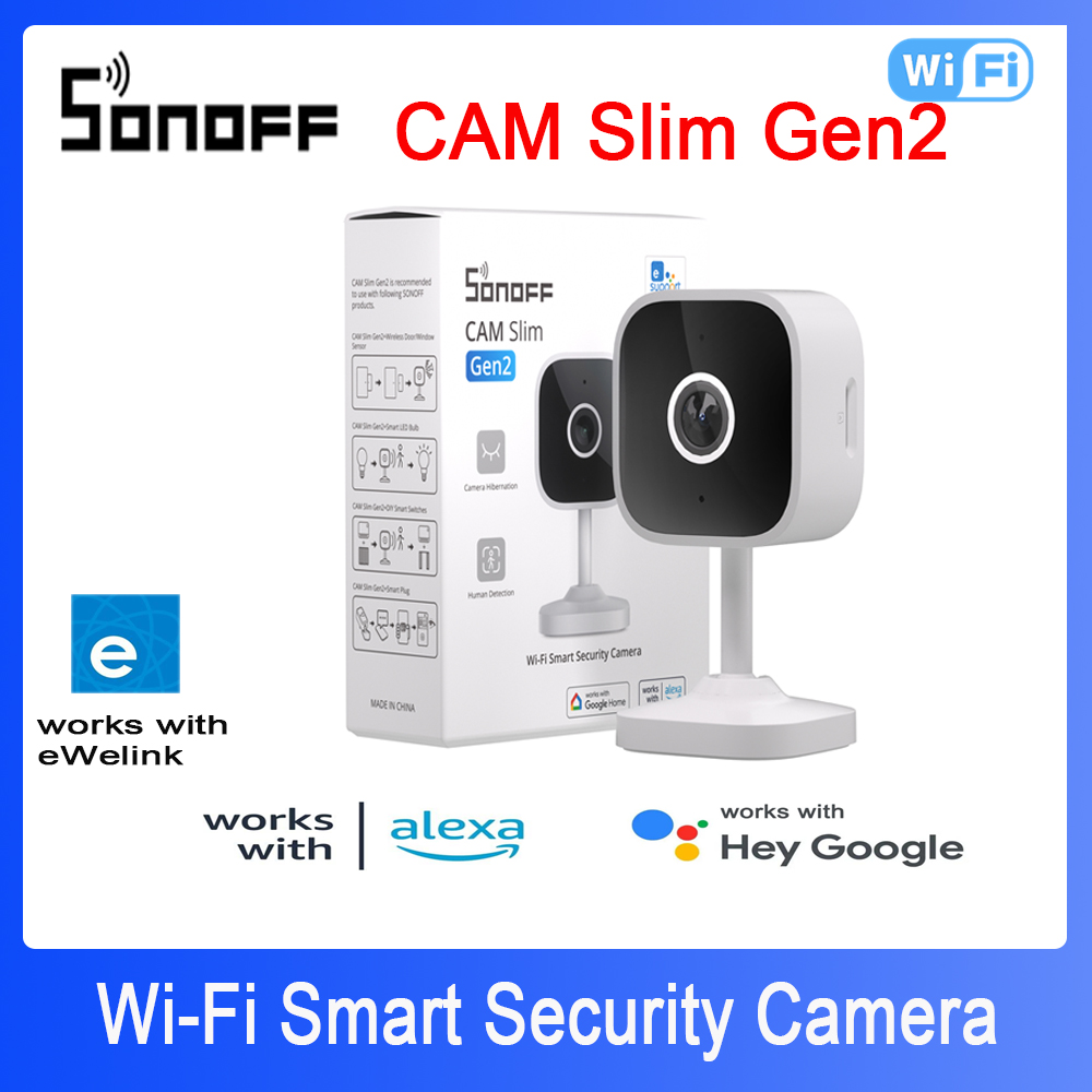 SONOFF CAM Slim Gen2 WiFi Smar - Home Security Google Camera ulasan dan harga