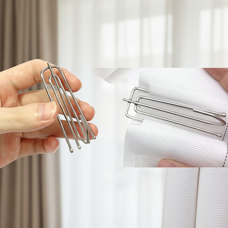 69 pcs Pleat Drapery Hooks, Fi - Home Security Firms ulasan dan harga