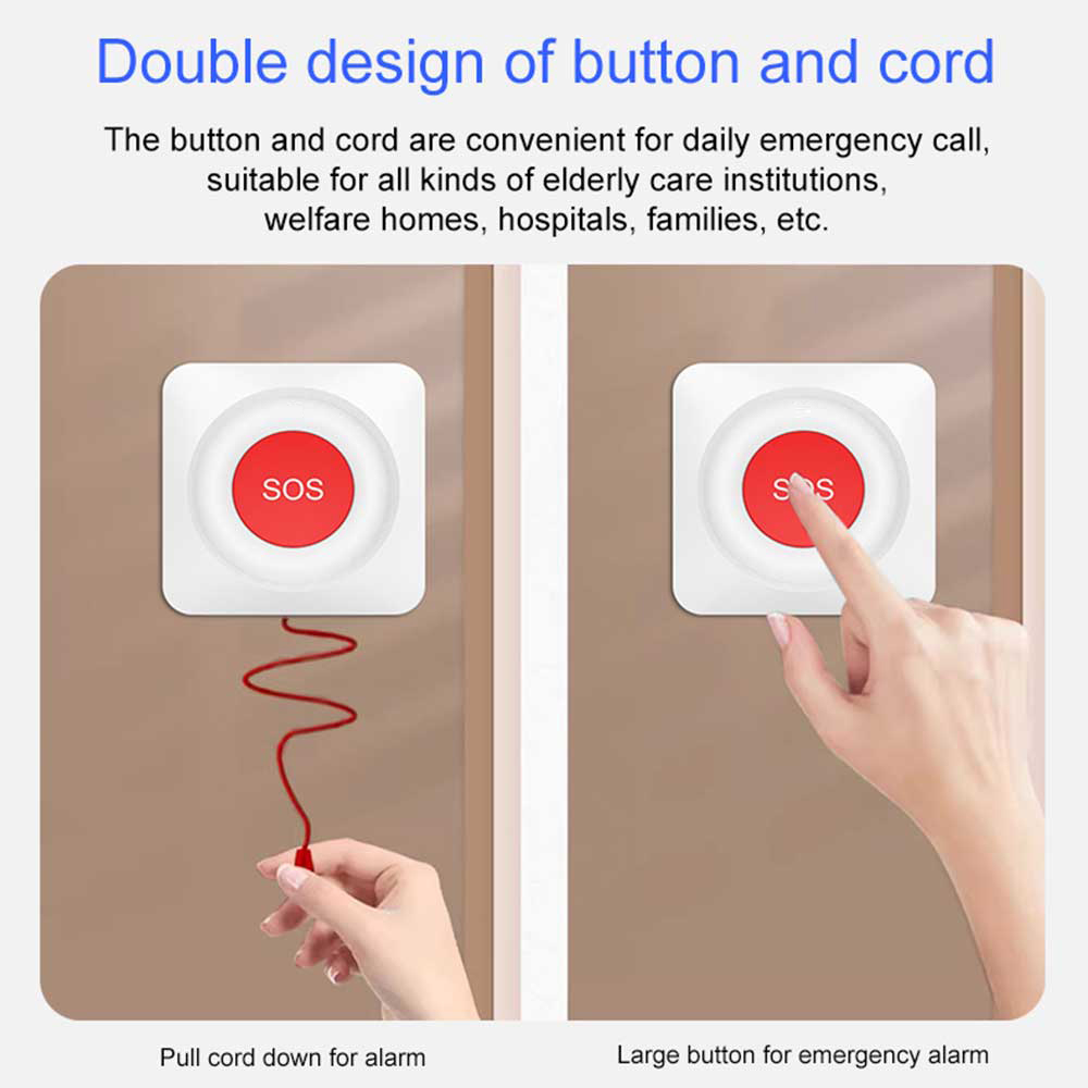 WIFI Zigbee Buttontons SOS Pus - Home Security Business ulasan dan harga