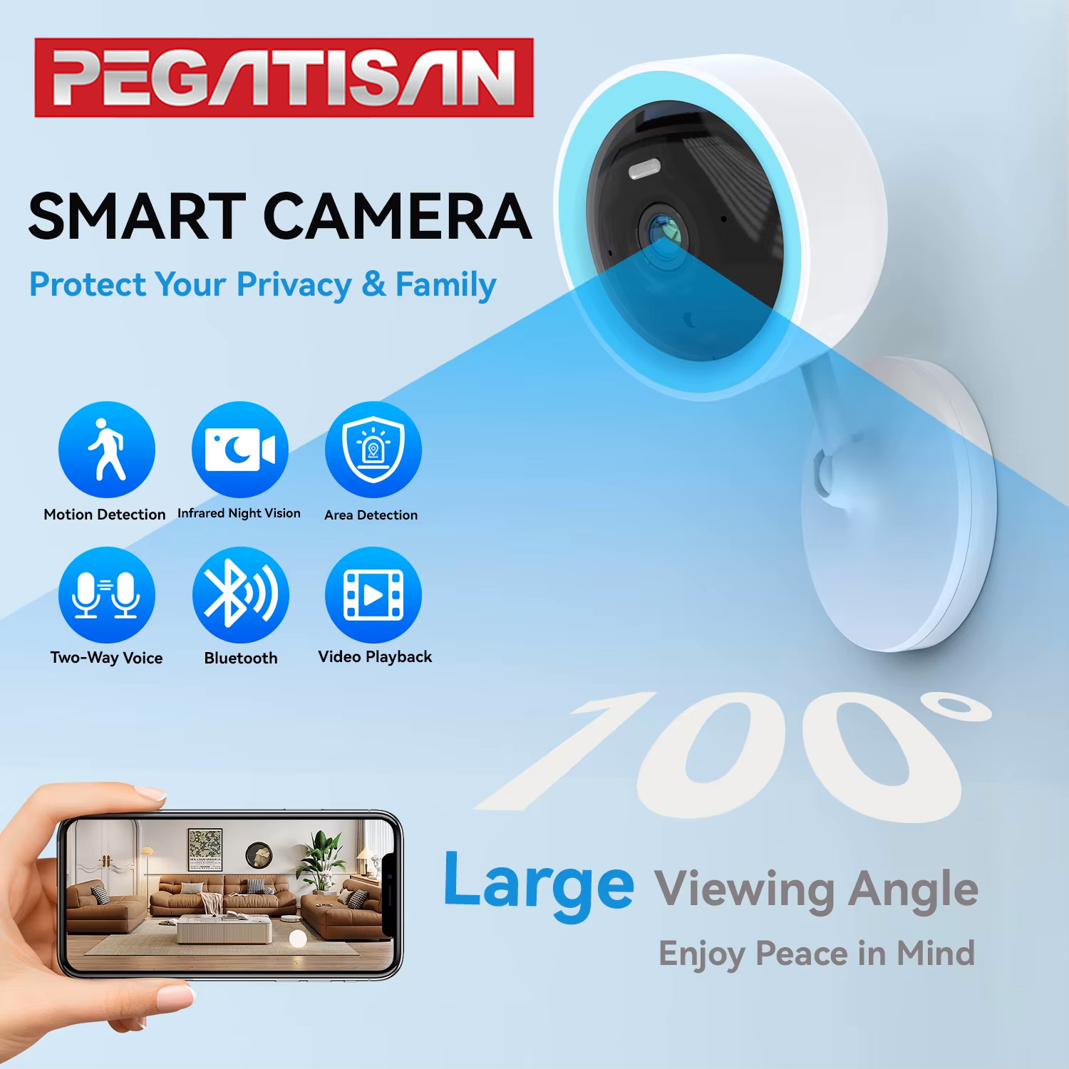 PEGATAH Tuya Smart 5MP HD Indo - Home Security Lidar ulasan dan harga