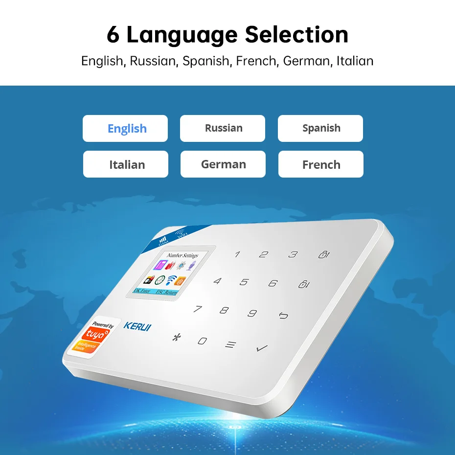 KERUI W181 Alarm System Securi - Home Security Google Camera ulasan dan harga