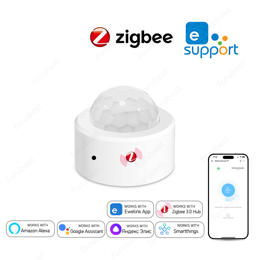Zigbee 3.0 Human Motion Sensor - Home Security App ulasan dan harga