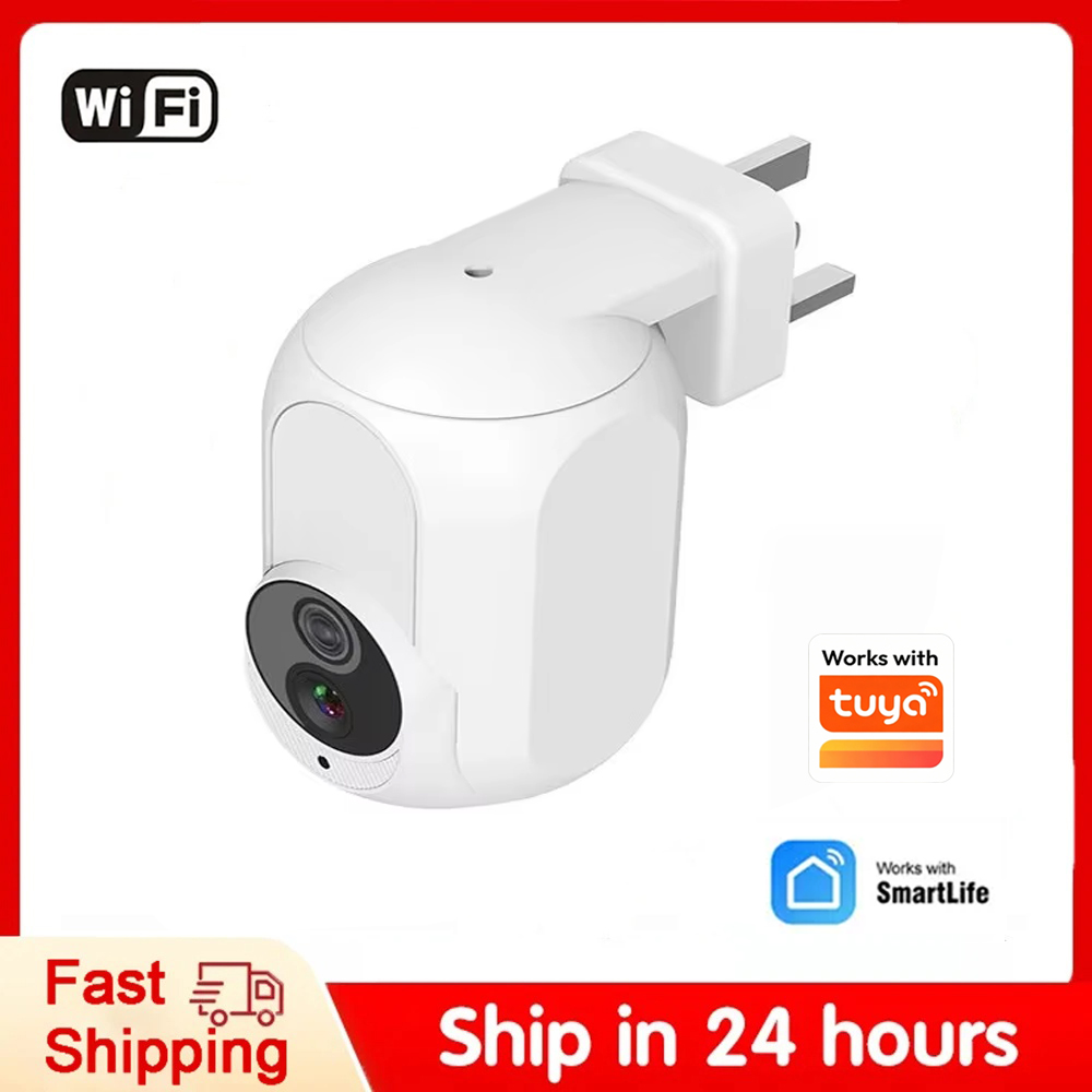 Tuya Wall Plug In Camera Wifi  - Home Security Google Camera ulasan dan harga