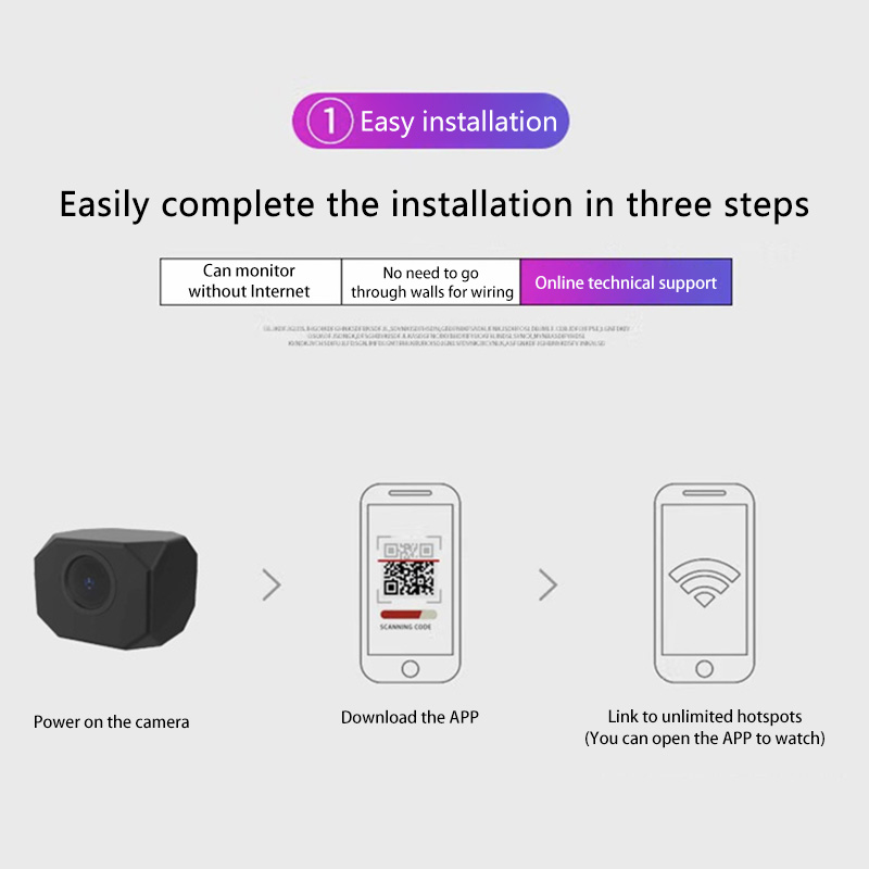 4K HD WiFi Security Camera for - Home Security Lidar ulasan dan harga