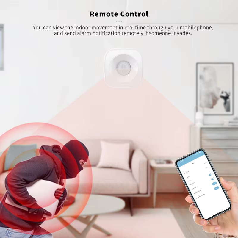 Tuya ZigBee/WiFi PIR Motion Se - Home Security App ulasan dan harga