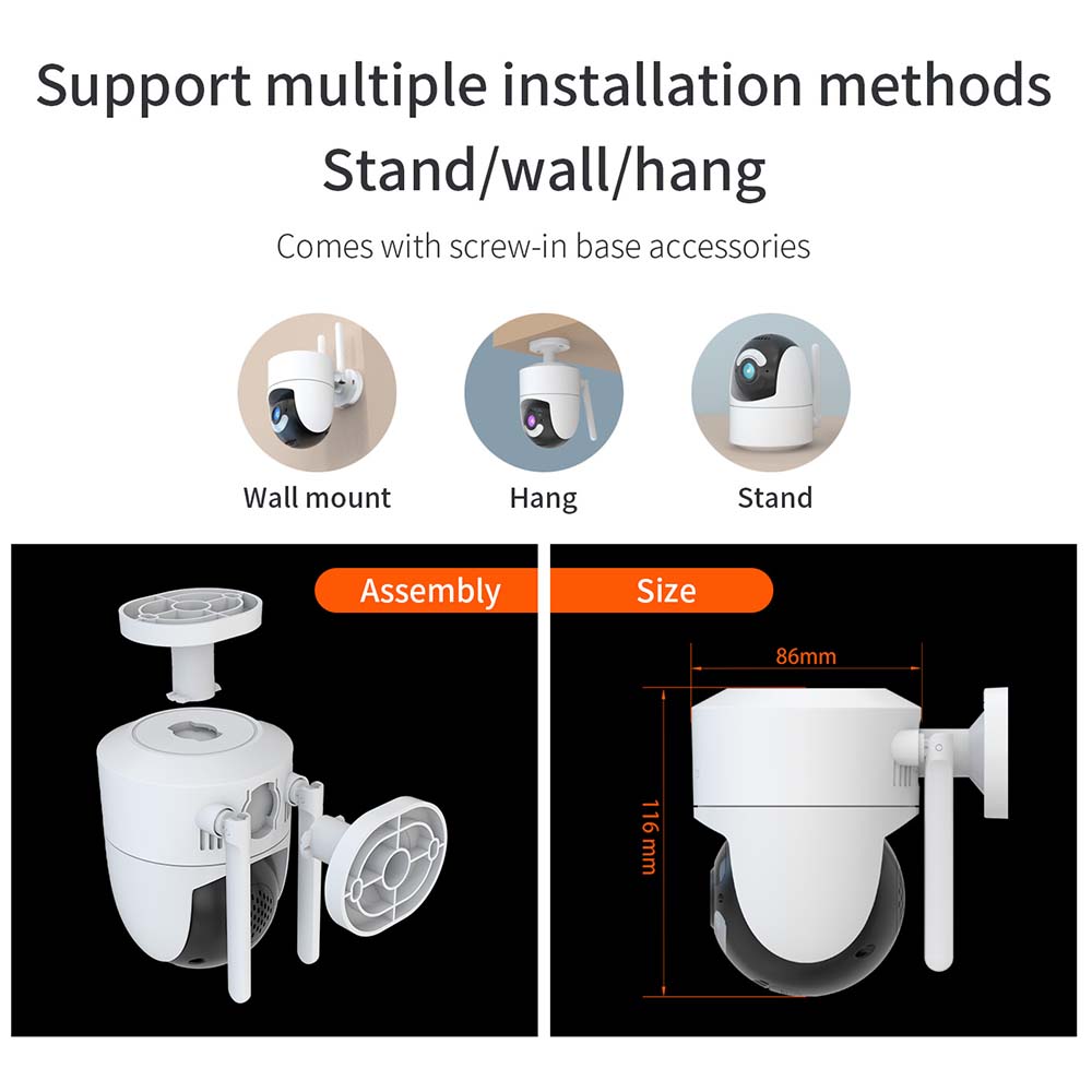 Tuya IP Camera 5G WIFI 6MP Ale - Home Security Google Camera ulasan dan harga