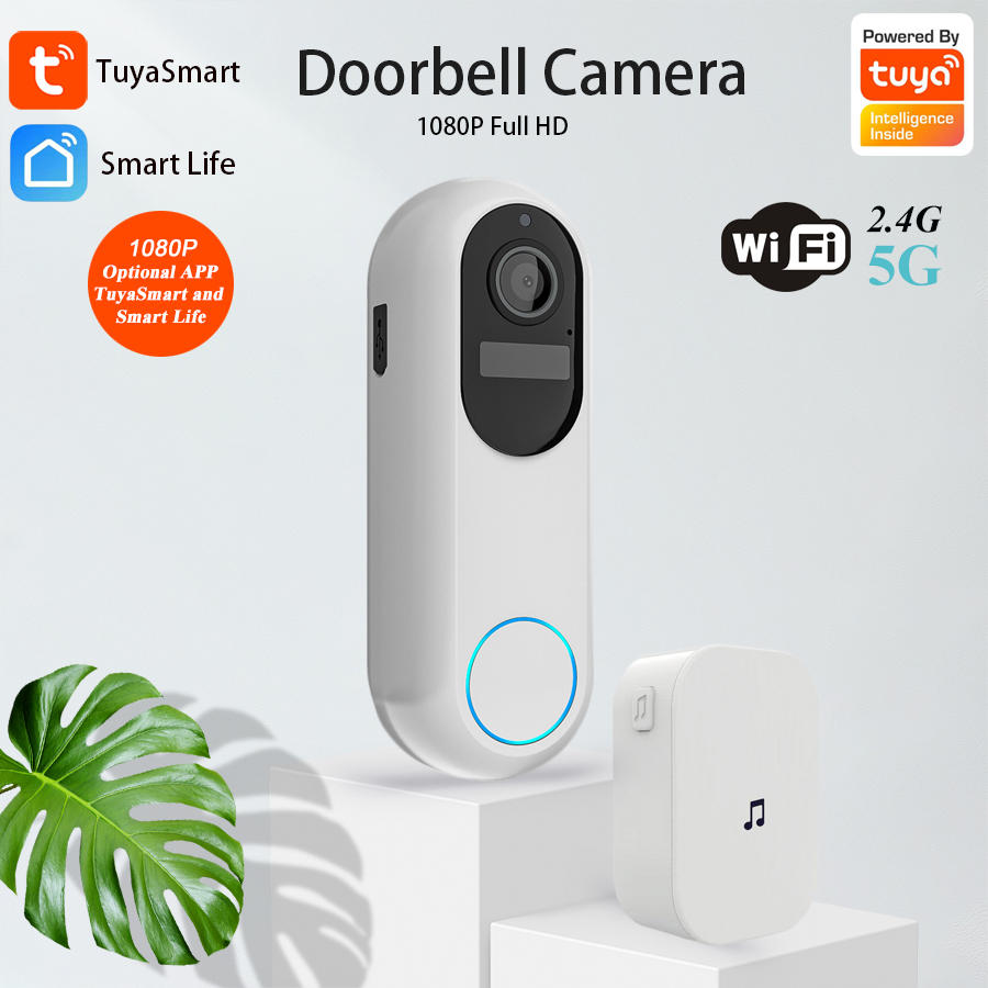 Tuya Smart Video Doorbell Wate - Home Security Google Camera ulasan dan harga
